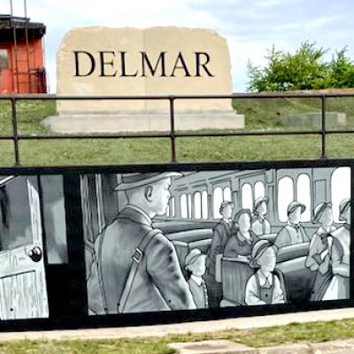 Orphan Train Mural